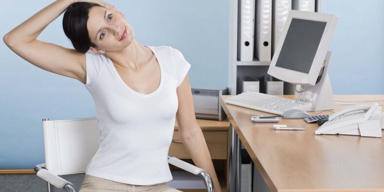 könnyű gyakorlatok a nyaki osteochondrosis számára